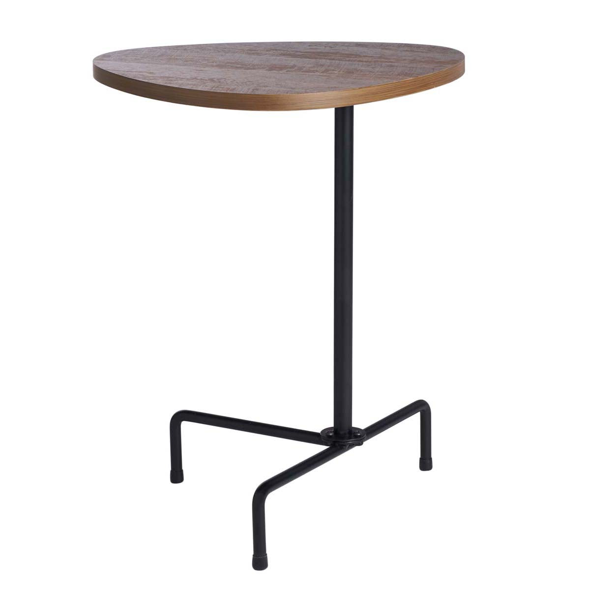 Safavieh Berlin Tripod Side Table , ACC4207 - Walnut/Black