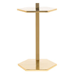 Safavieh Aurea Hexagon C Table , ACC4603 - Gold