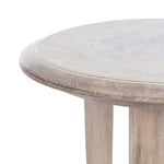 Safavieh Rehnuma Carved Side Table , ACC5300 - White Wash