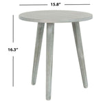 Safavieh Orion Round Accent Table , ACC5700 - Slate Grey