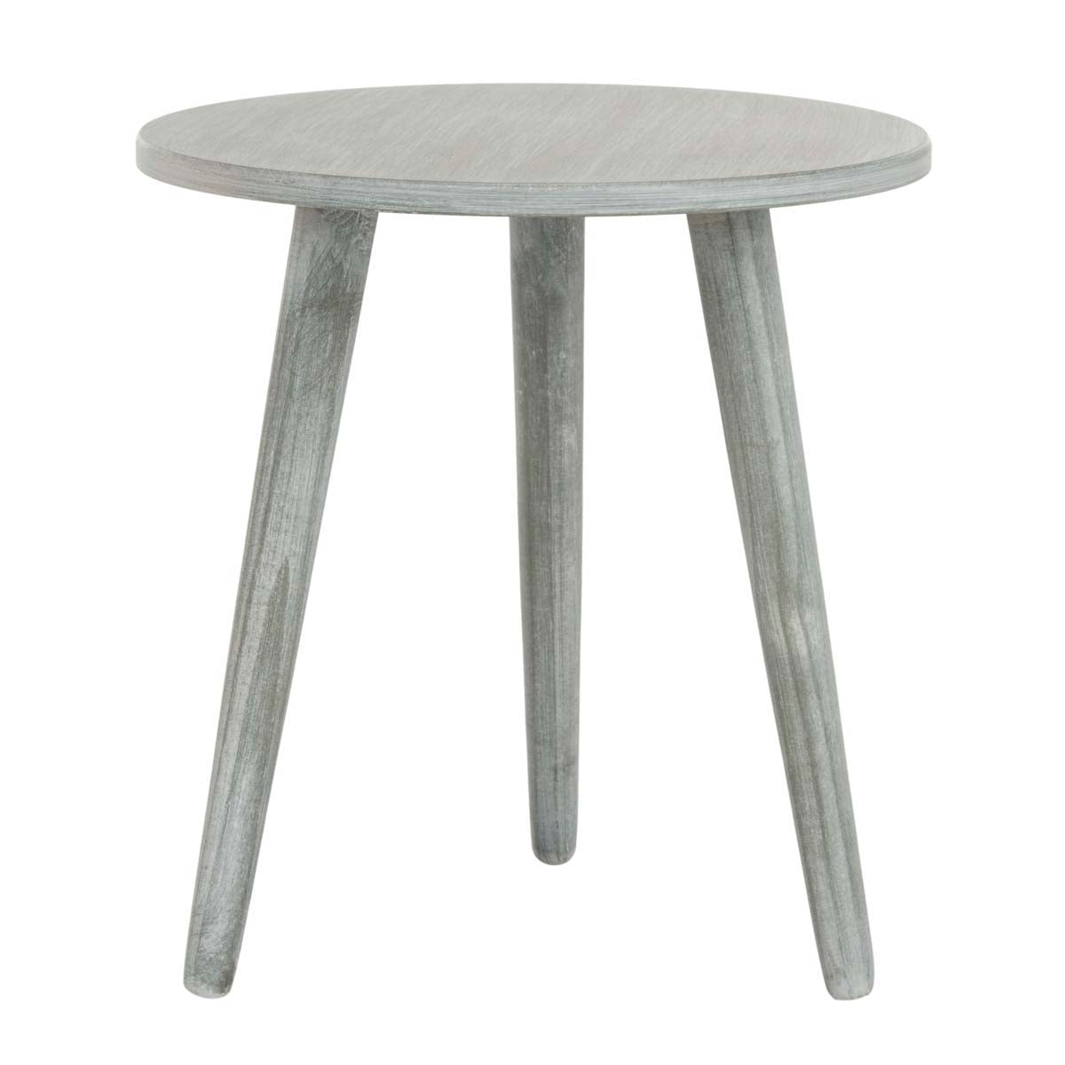 Safavieh Orion Round Accent Table , ACC5700 - Slate Grey