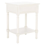 Safavieh Landers 1 Drawer Accent Table , ACC5708 - Distressed White