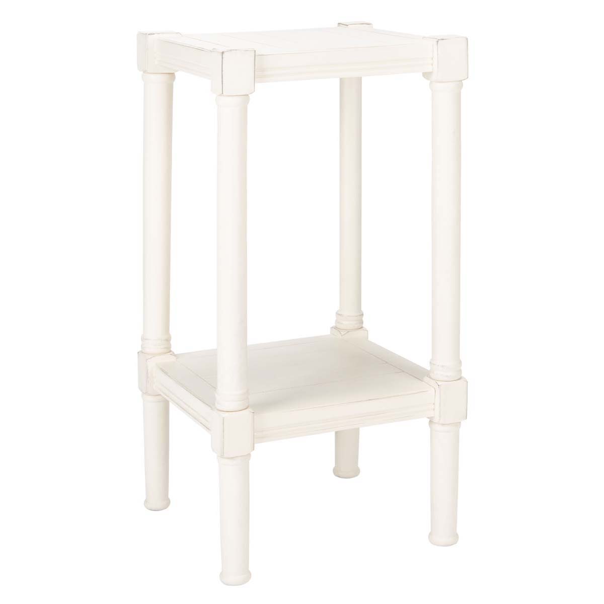 Safavieh Rafiki Square Accent Table, ACC5709 - Distressed White