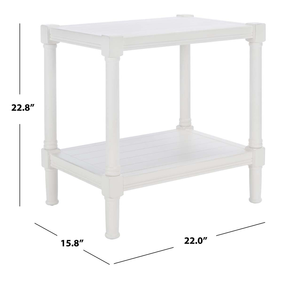 Safavieh Rafiki Rectangle Accent Table, ACC5710 - Distressed White