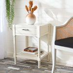Safavieh Filbert 1Drw Accent Table, ACC5711 - Distressed White
