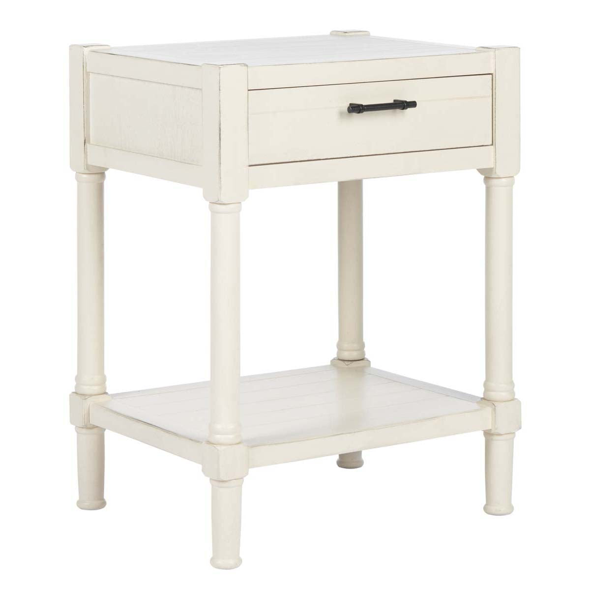 Safavieh Filbert 1Drw Accent Table, ACC5711 - Distressed White