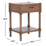 Safavieh Filbert 1Drw Accent Table, ACC5711 - Brown
