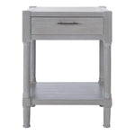 Safavieh Filbert 1Drw Accent Table, ACC5711 - White Washed Grey