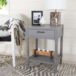 Safavieh Filbert 1Drw Accent Table, ACC5711 - White Washed Grey