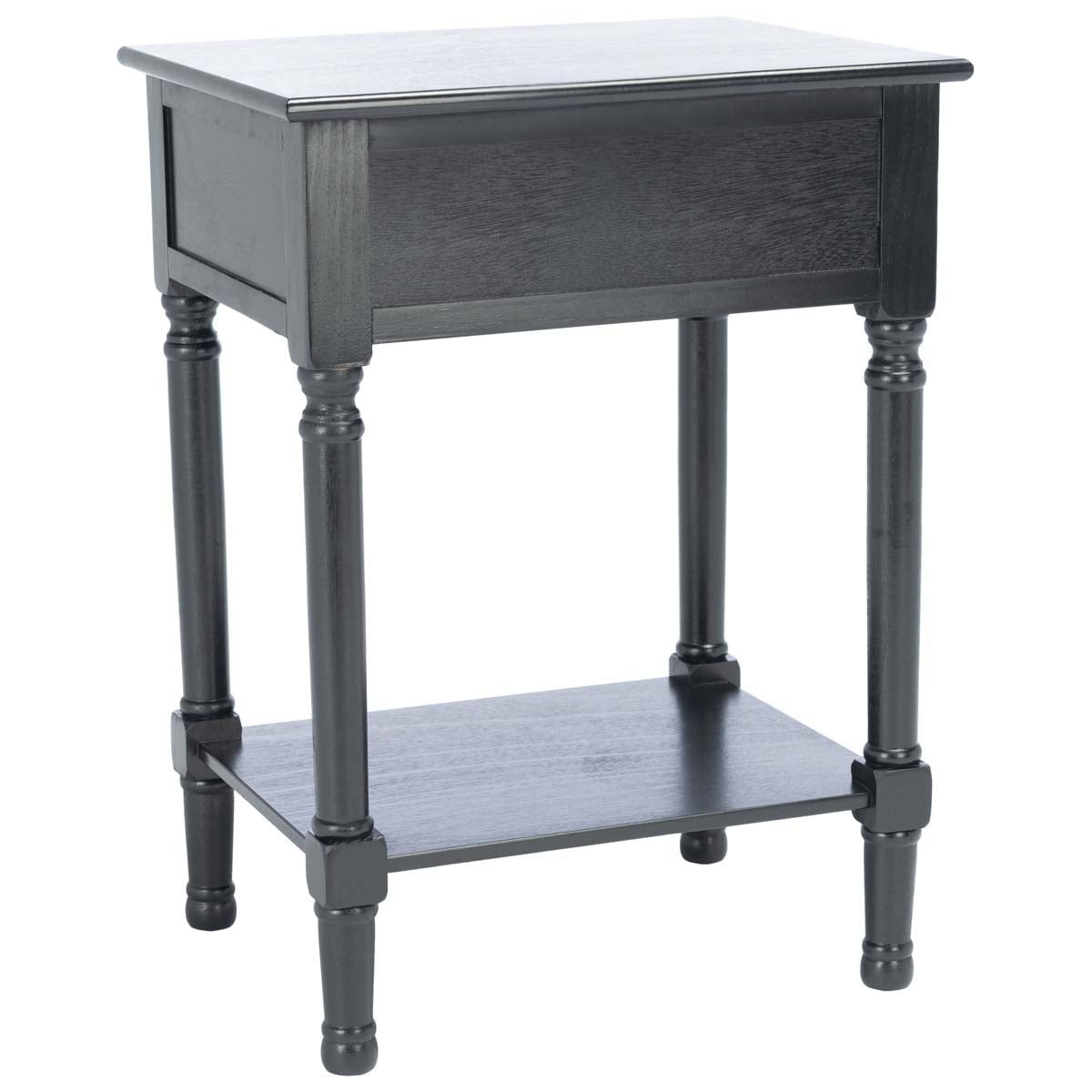 Safavieh Halton 1Drw Accent Table , ACC5712 - Black