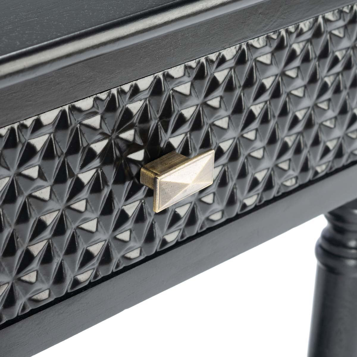 Safavieh Halton 1Drw Accent Table , ACC5712 - Black