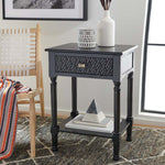 Safavieh Halton 1Drw Accent Table , ACC5712 - Black