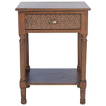 Safavieh Halton 1Drw Accent Table , ACC5712 - Brown