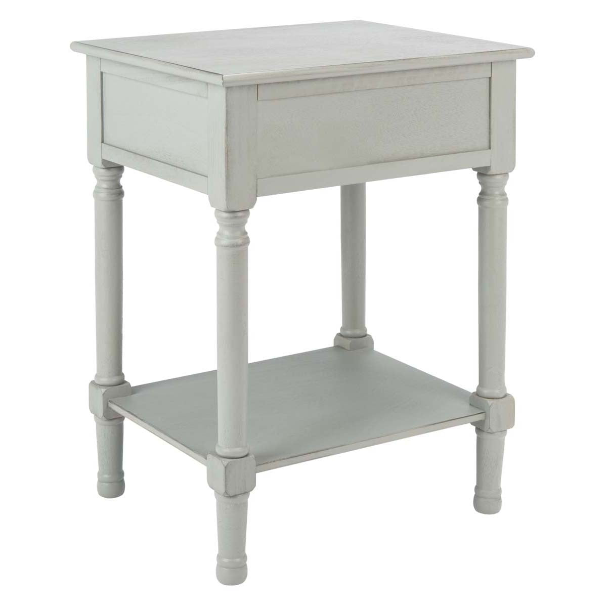 Safavieh Halton 1Drw Accent Table , ACC5712 - Distressed / Grey
