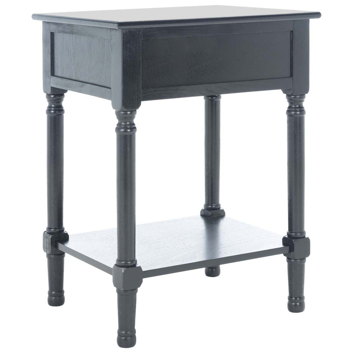 Safavieh Tate 1Drw Accent Table , ACC5714 - Black