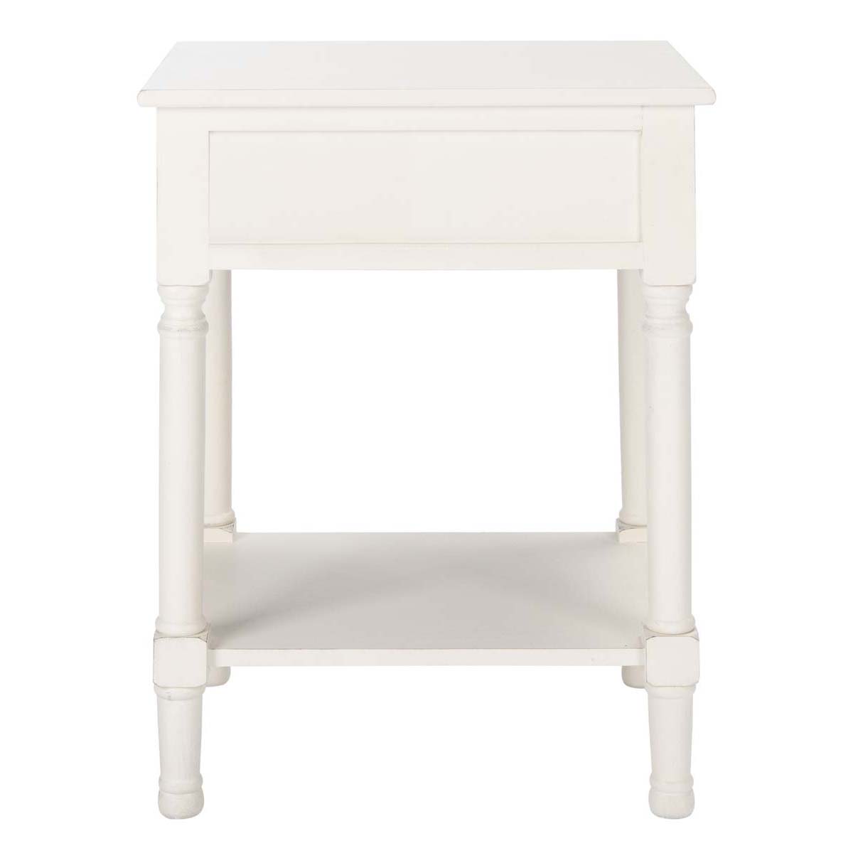 Safavieh Allura 1Drw Accent Table, ACC5718 - Distressed White