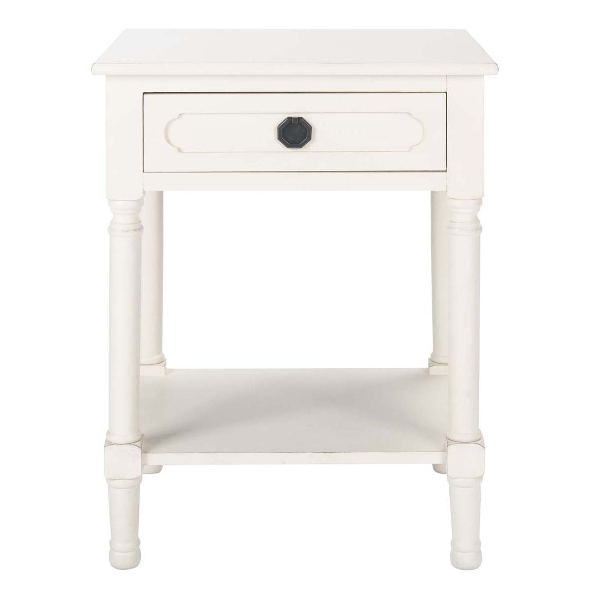 Safavieh Allura 1Drw Accent Table, ACC5718 - Distressed White