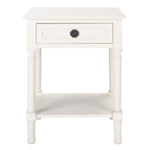Safavieh Allura 1Drw Accent Table, ACC5718 - Distressed White