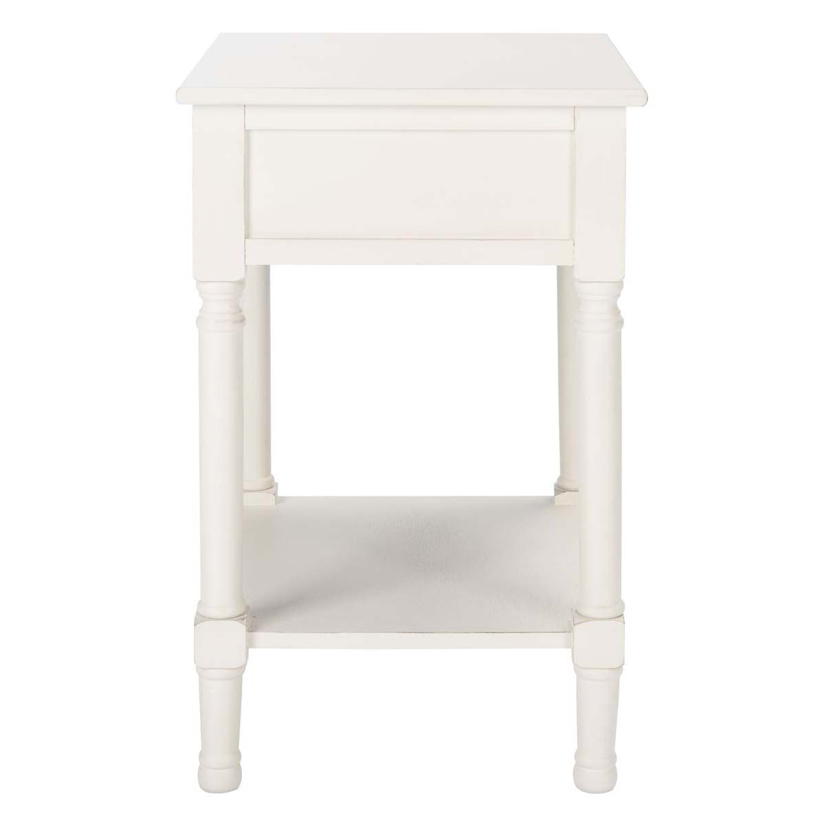 Safavieh Allura 1Drw Accent Table, ACC5718 - Distressed White