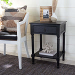 Safavieh Haines 1Drw Accent Table , ACC5720 - Black