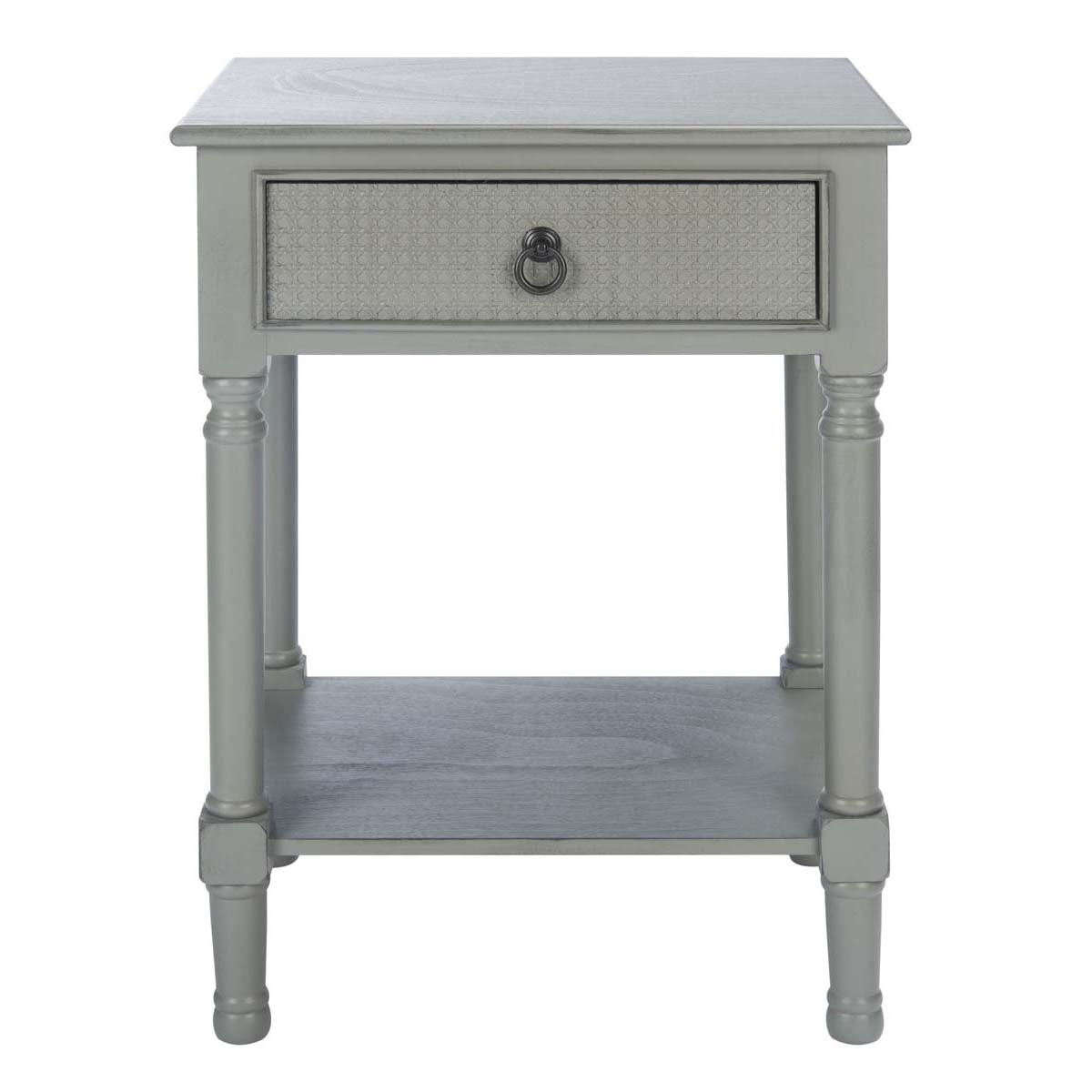 Safavieh Haines 1Drw Accent Table , ACC5720 - Distressed Grey