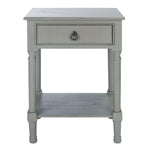 Safavieh Haines 1Drw Accent Table , ACC5720 - Distressed Grey