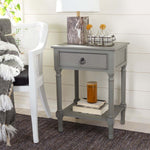 Safavieh Haines 1Drw Accent Table , ACC5720 - Distressed Grey