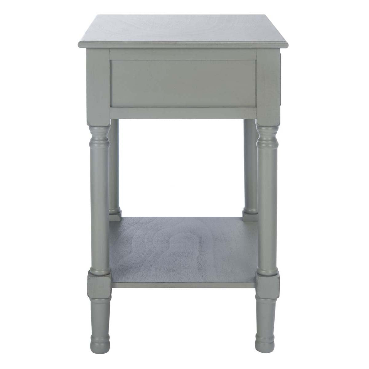 Safavieh Haines 1Drw Accent Table , ACC5720 - Distressed Grey