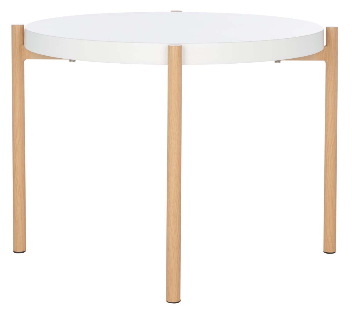 Safavieh Solara Accent Table , ACC5801 - White / Gold