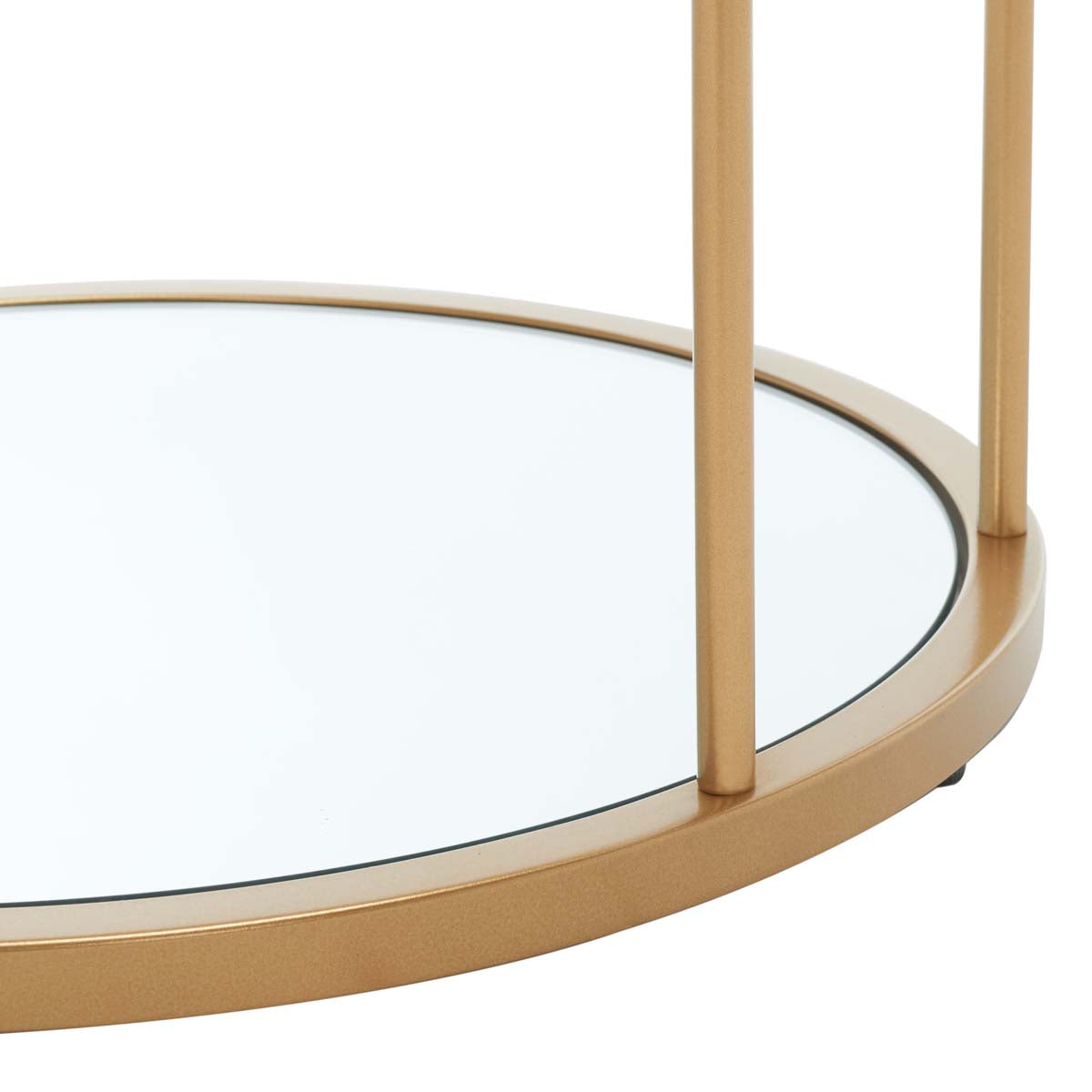 Safavieh Layta 3 Shelf Accent Table , ACC6402 - Gold/Glass
