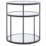 Safavieh Layta 3 Shelf Accent Table , ACC6402 - Matte Black