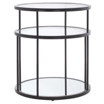 Safavieh Layta 3 Shelf Accent Table , ACC6402 - Matte Black