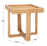 Safavieh Juri Square Accent Table , ACC6501 - Natural