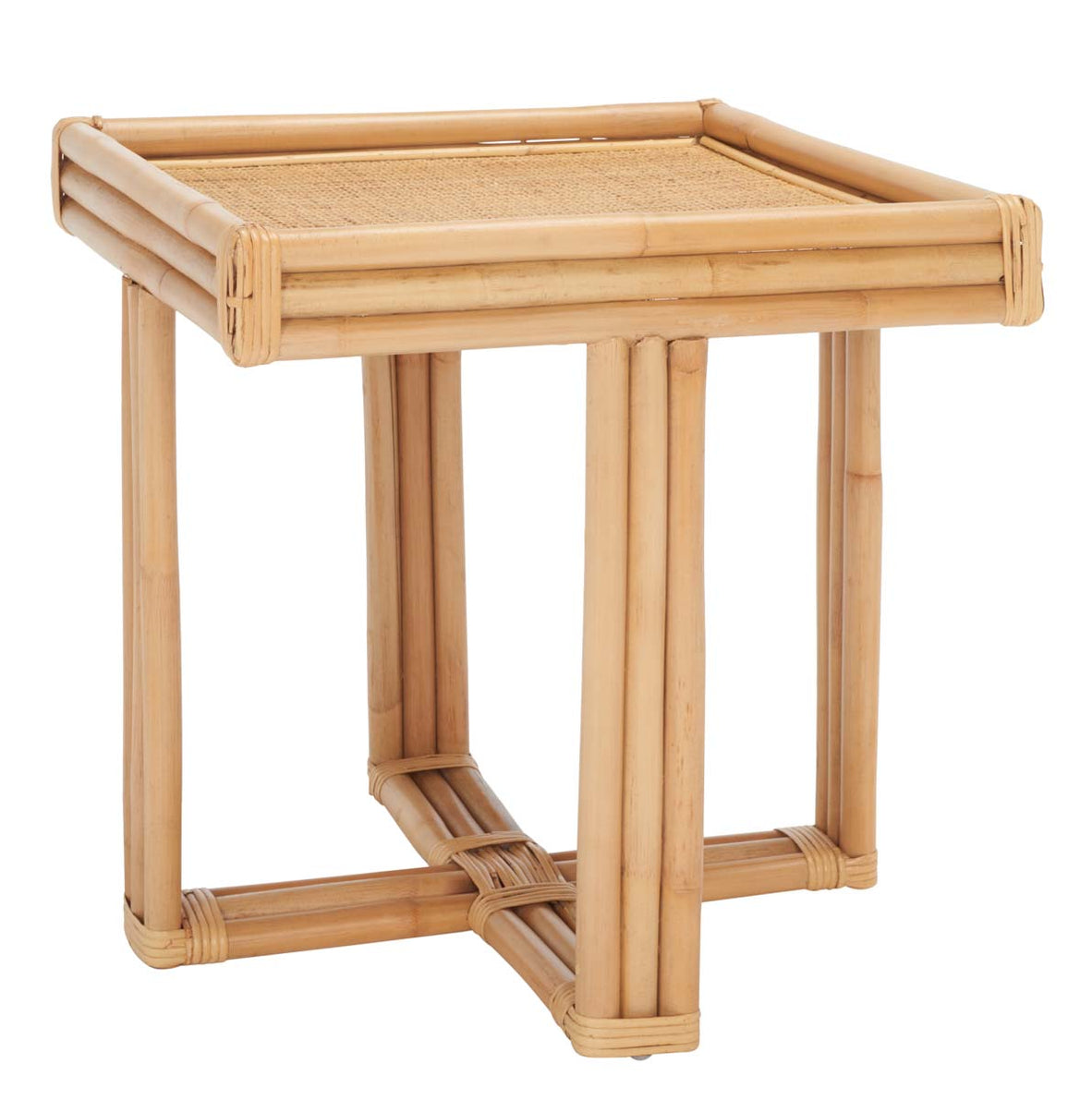 Safavieh Juri Square Accent Table , ACC6501 - Natural