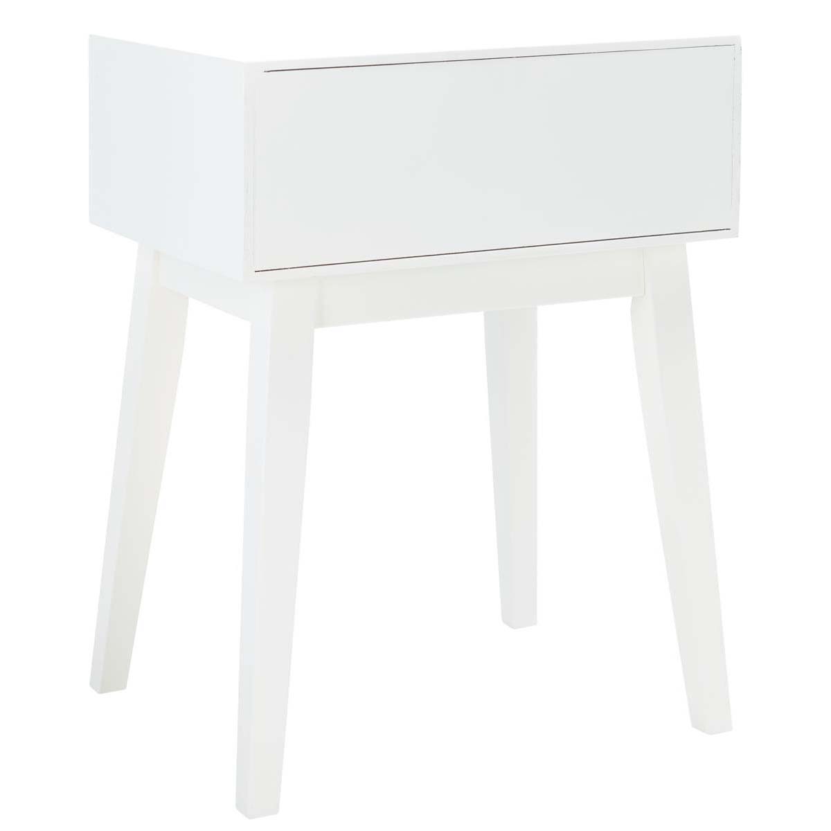 Safavieh Nilo 1 Drawer Accent Table , ACC6600 - White / Natural