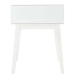 Safavieh Nilo 1 Drawer Accent Table , ACC6600 - White / Natural