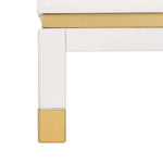 Safavieh Baskin 3 Drawer Accent Table , ACC6605 - White