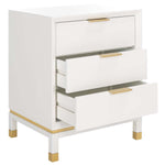 Safavieh Baskin 3 Drawer Accent Table , ACC6605 - White