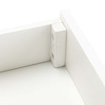 Safavieh Ahab 2 Drawer 1 Shelf Accent Table , ACC6606 - White / Gold