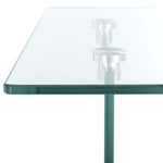 Safavieh Kayley Accent Table , ACC7001 - Glass/Black Oak Shelf