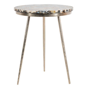 Safavieh Faryn Agate Round Accent Table