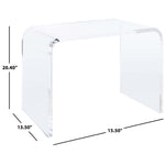Safavieh Upton Acrylic Side Table  , ACC8001 - Clear