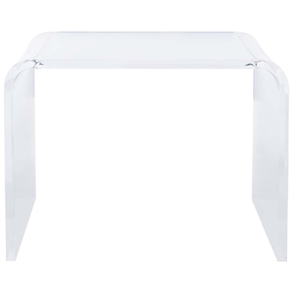 Safavieh Upton Acrylic Side Table  , ACC8001 - Clear