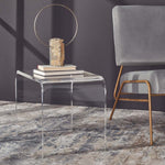 Safavieh Upton Acrylic Side Table  , ACC8001 - Clear