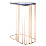 Safavieh Stafford Side Table , ACC8005 - Blue / Gold