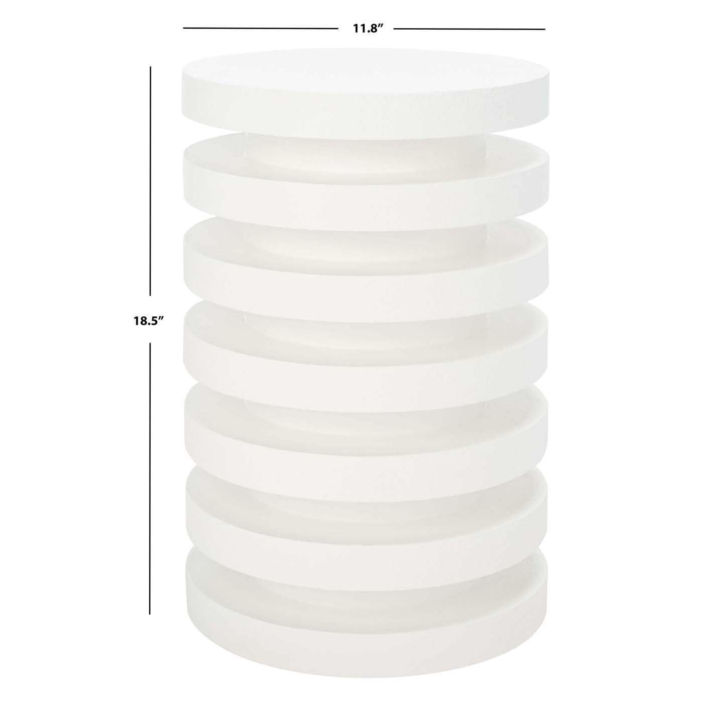 Safavieh Kaysar Accent Table , ACC9706 - White