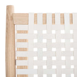 Safavieh Soleil Leather Woven Accent Chair , ACH1001 - White Leather/Natural