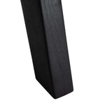 Safavieh Luna Leather Woven Accent Chair , ACH1002 - Black Leather/Black