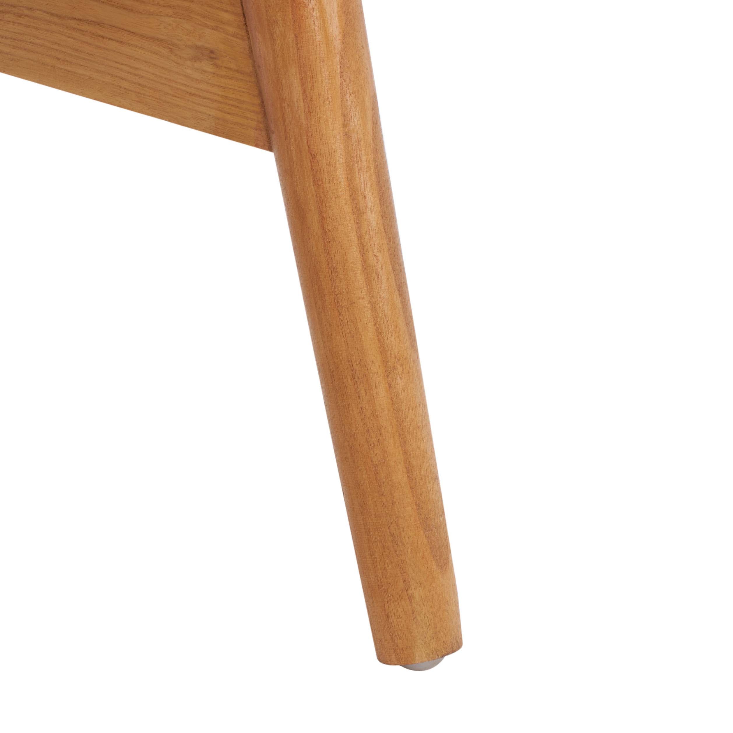 Safavieh Bellona Leather Woven Accent Chair , ACH1004 - Cognac / Natural