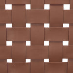 Safavieh Bellona Leather Woven Accent Chair , ACH1004 - Cognac / Natural